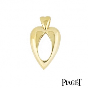 Piaget 18k Yellow Gold Heart Pendant